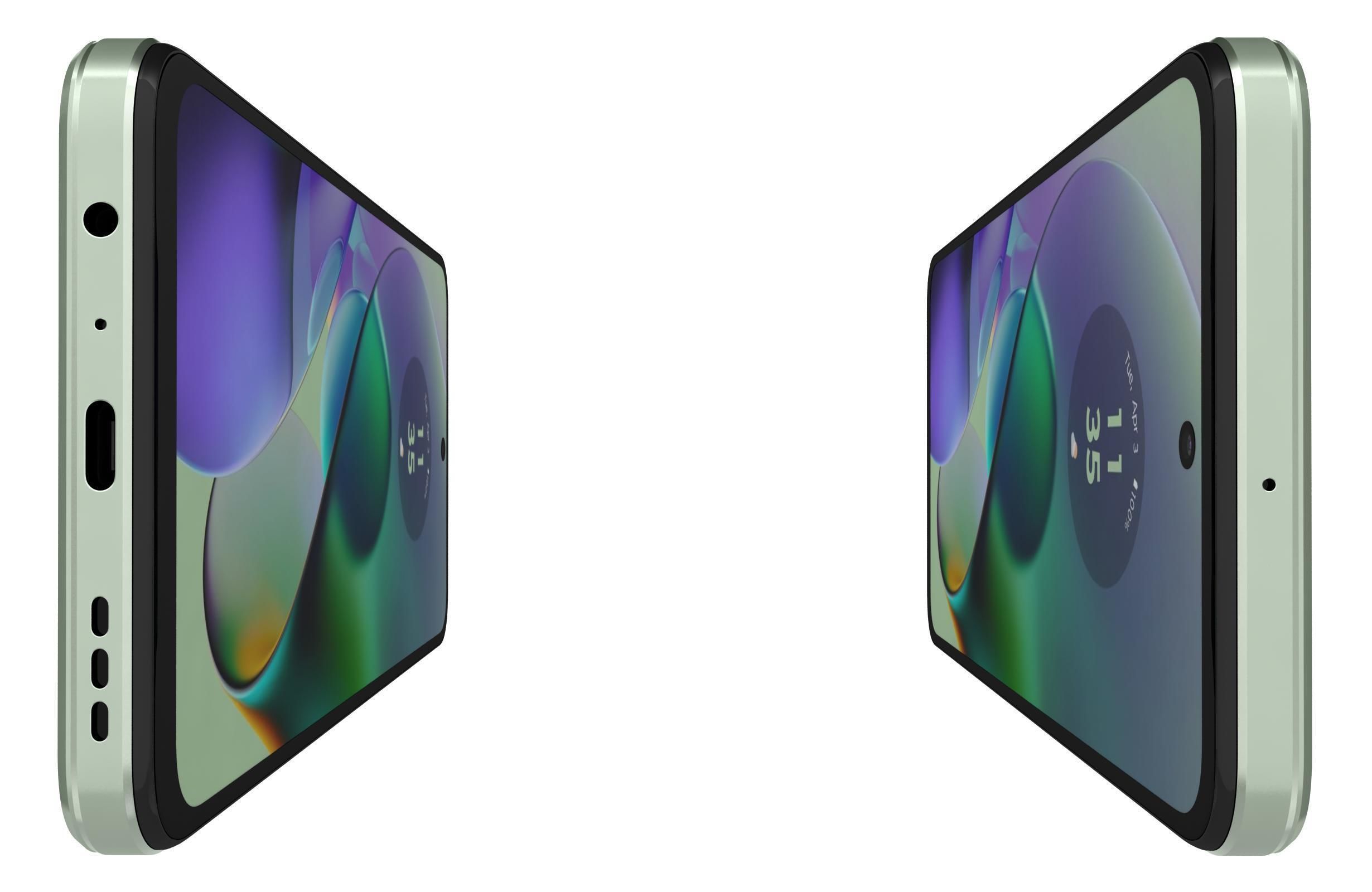 Motorola Moto G54 5G all colors Low-poly 3D model_33