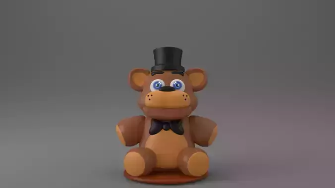 Freddy Fazbear Plushie - Five Nights at Freddys 3D print model