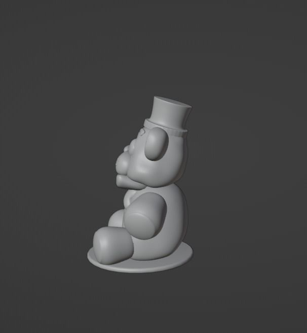 Freddy Fazbear Plushie - Five Nights at Freddys 3D print model_3