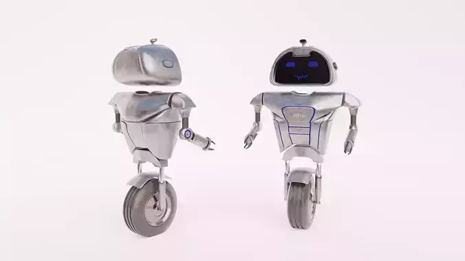 Mono Tire Robot 3D model