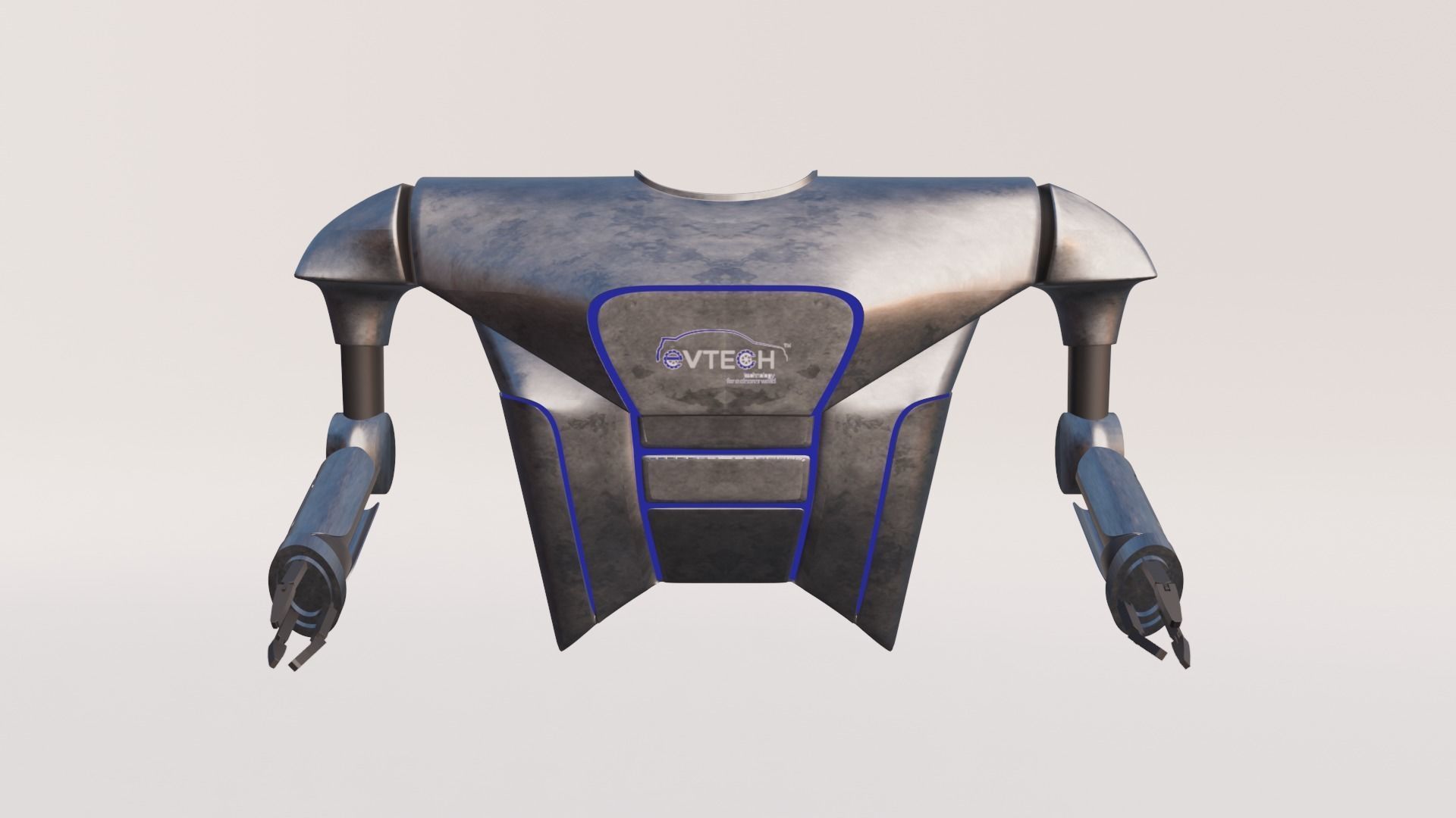 Mono Tire Robot 3D model_4