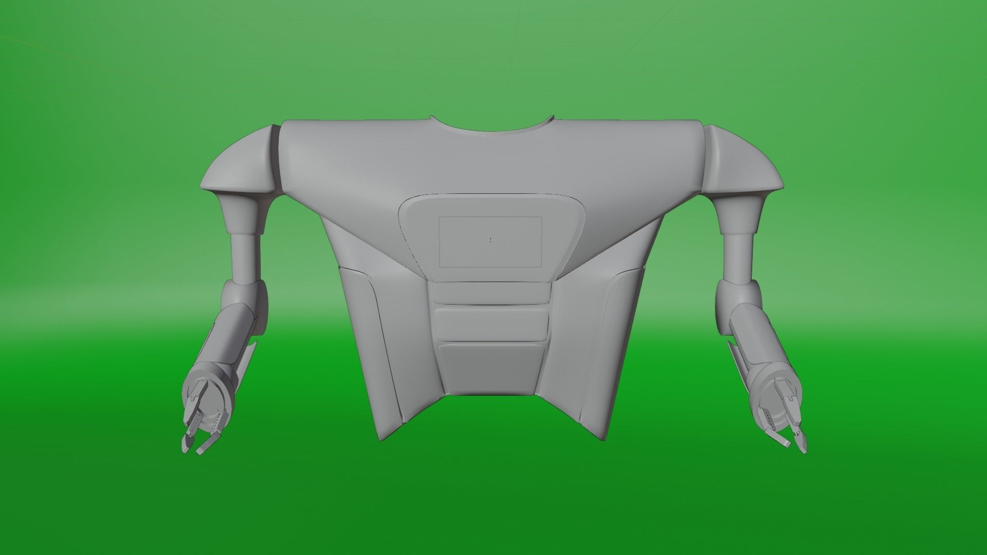 Mono Tire Robot 3D model_5