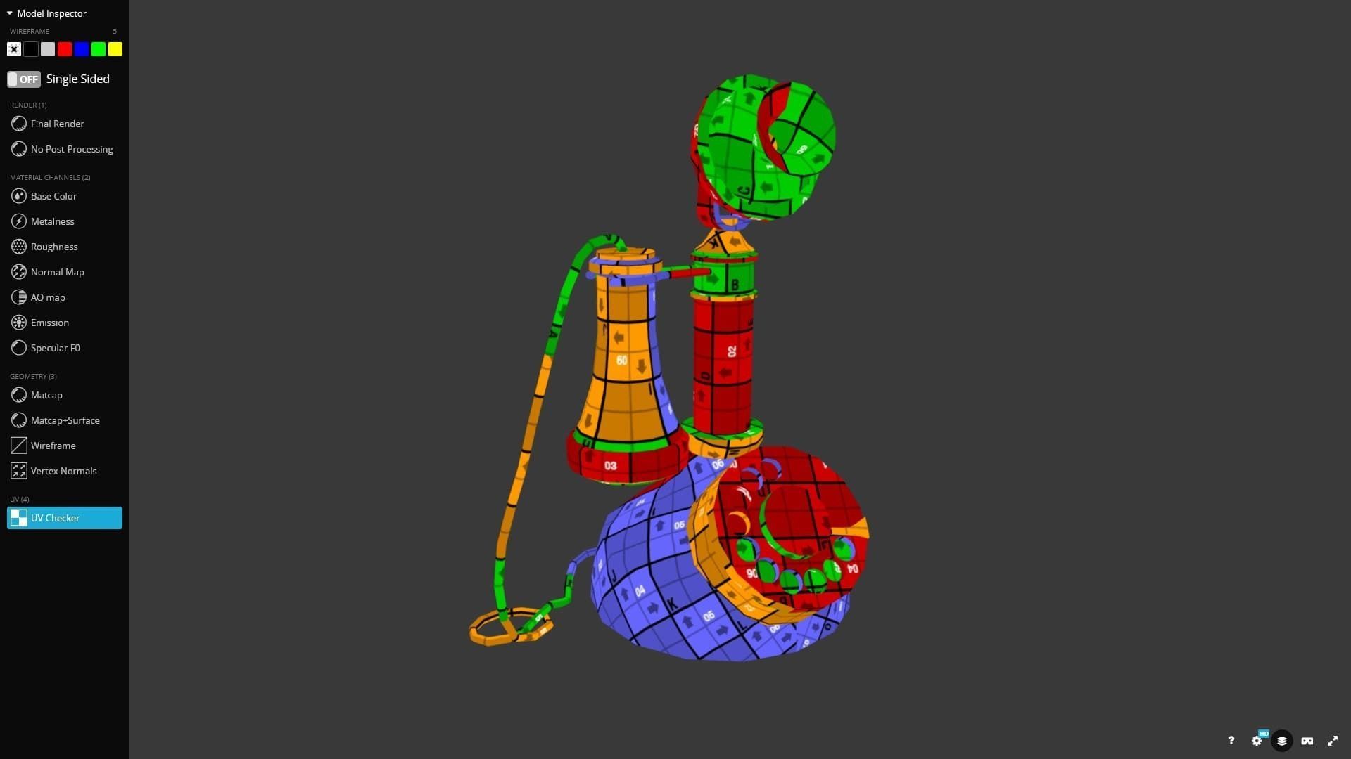 Candlestick Phone 3D Model Game Ready Low-poly 3D model_14