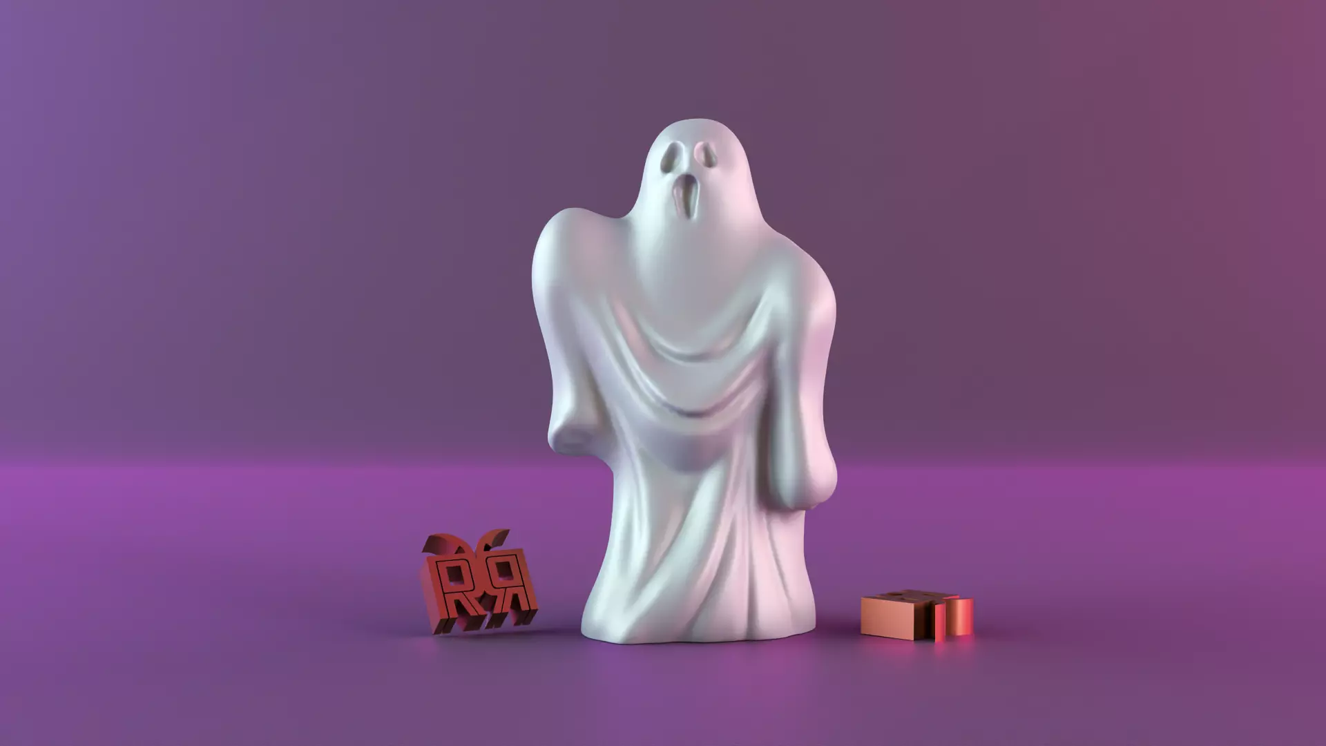 Halloween spirit decor 3D print model_0