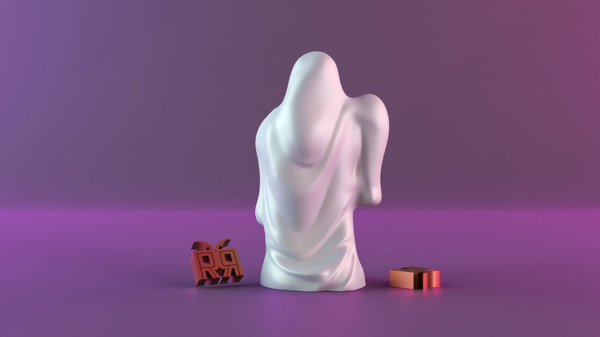 Halloween spirit decor 3D print model_2