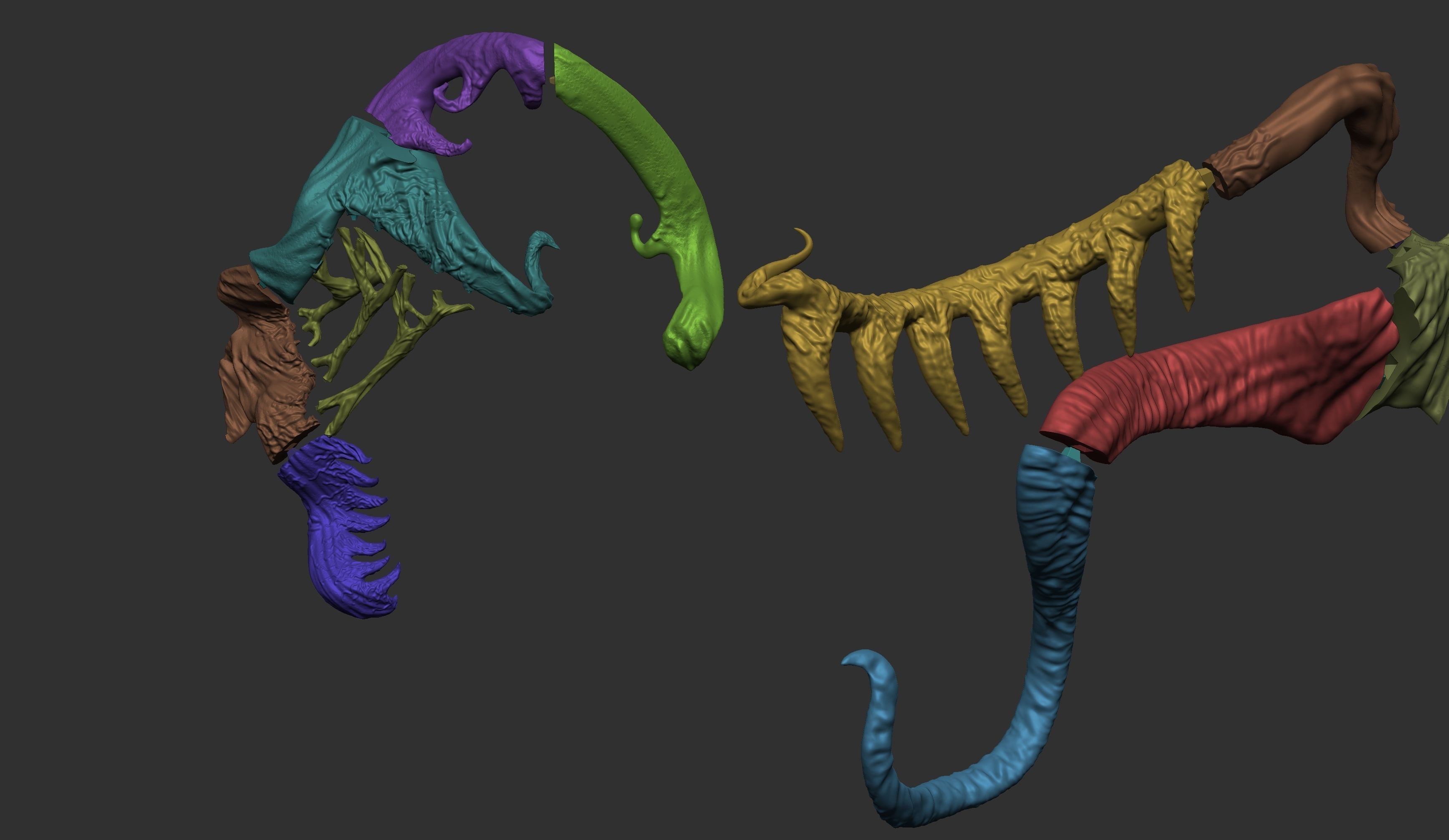 The venomous batman 3D print model_8