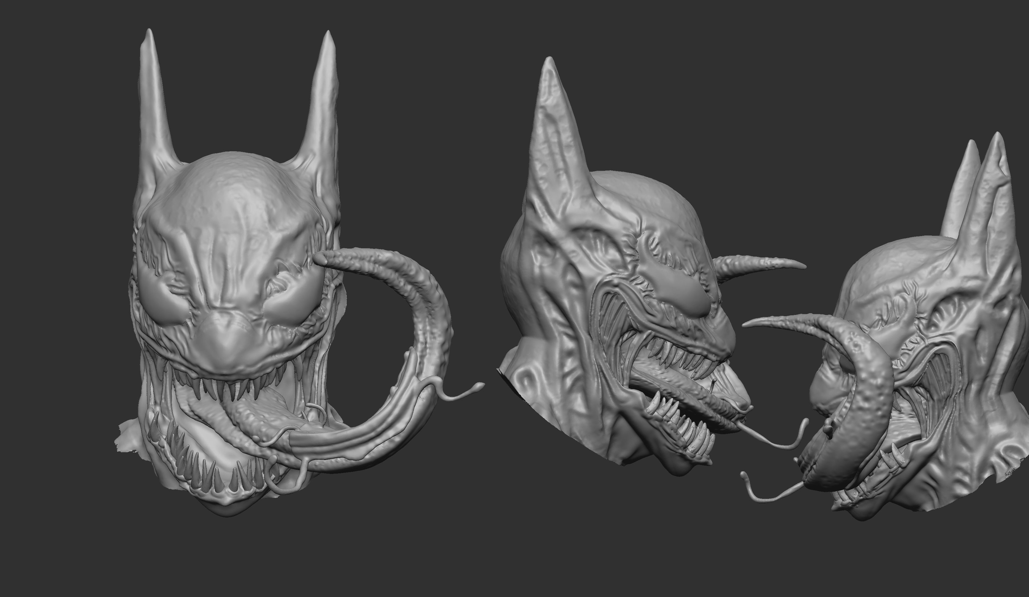 The venomous batman 3D print model_10