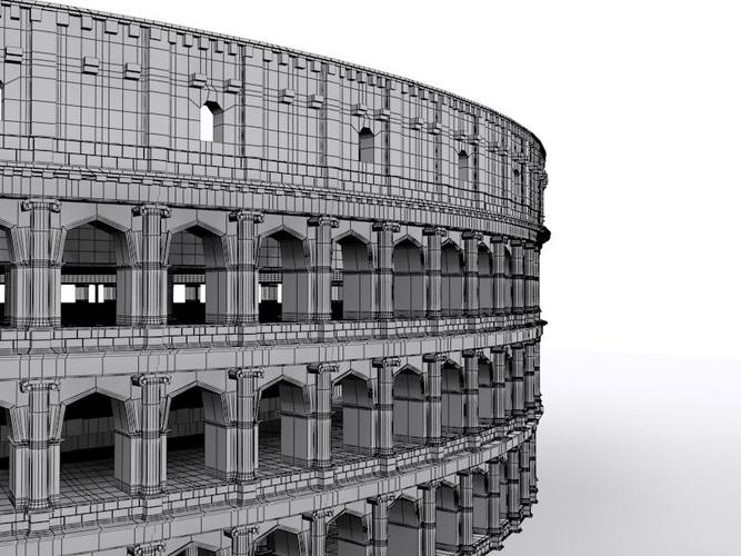 Colliseum roman colosseum 3D model