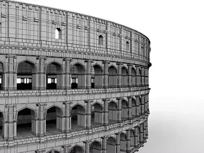 Colliseum roman colosseum 3D model