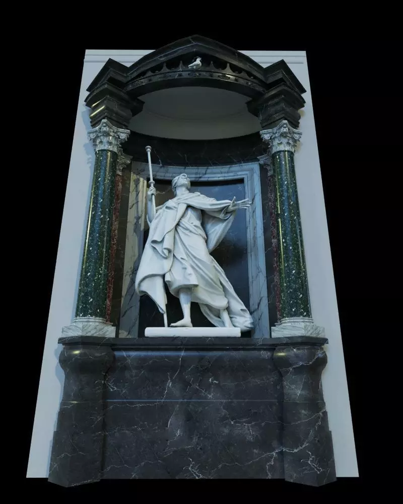 disciples of jesus05 3D model 3D model_0