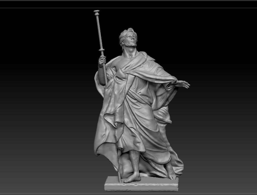 disciples of jesus05 3D model 3D model_3