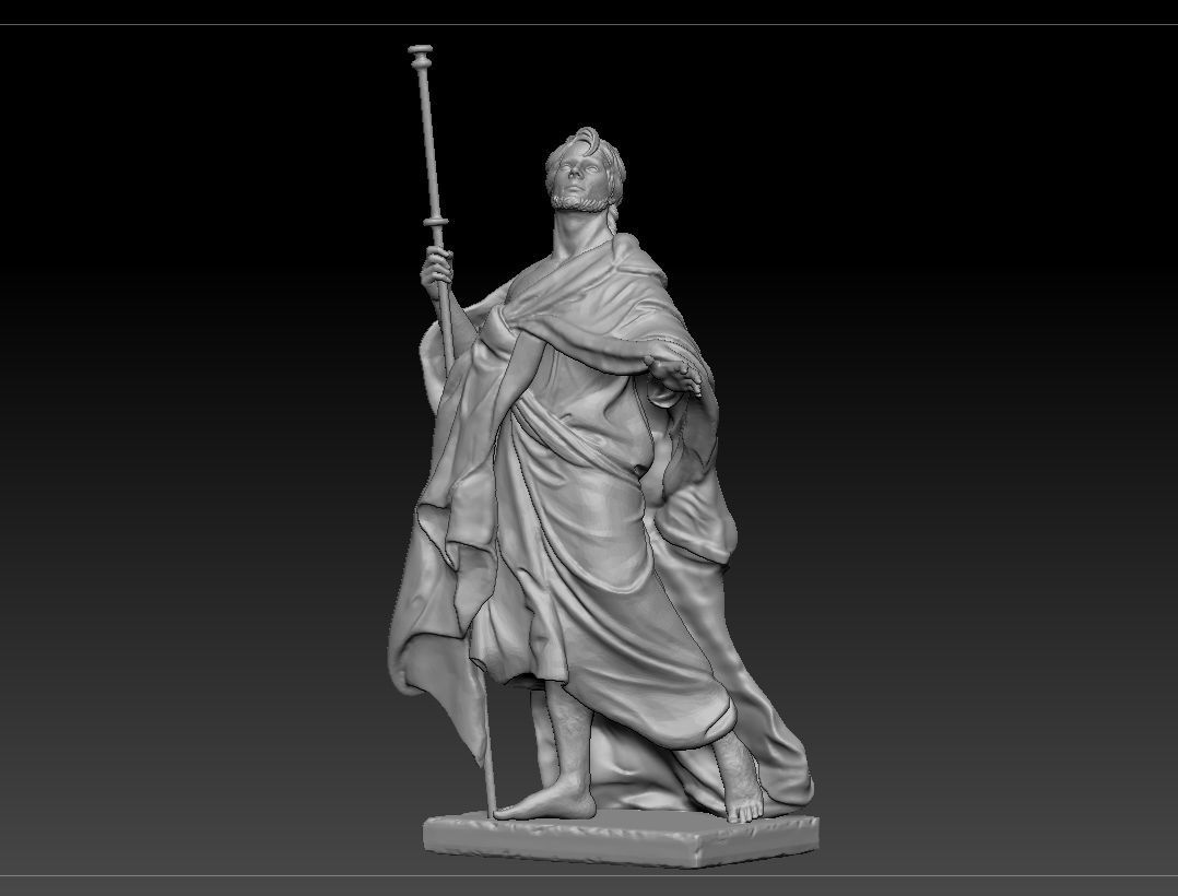 disciples of jesus05 3D model 3D model_4