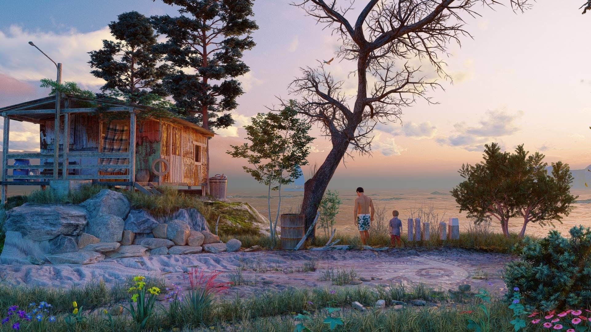 Nature Terrain 101 3D model_2