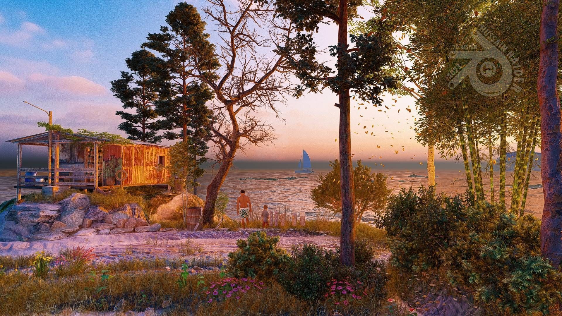 Nature Terrain 101 3D model_3