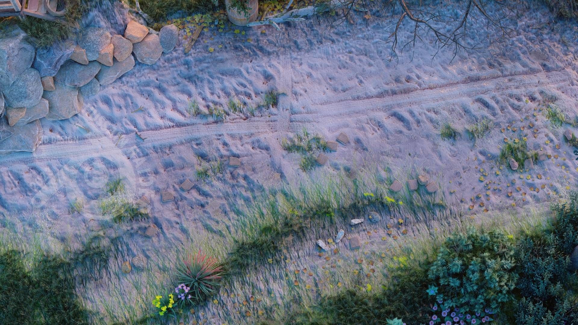 Nature Terrain 101 3D model_13