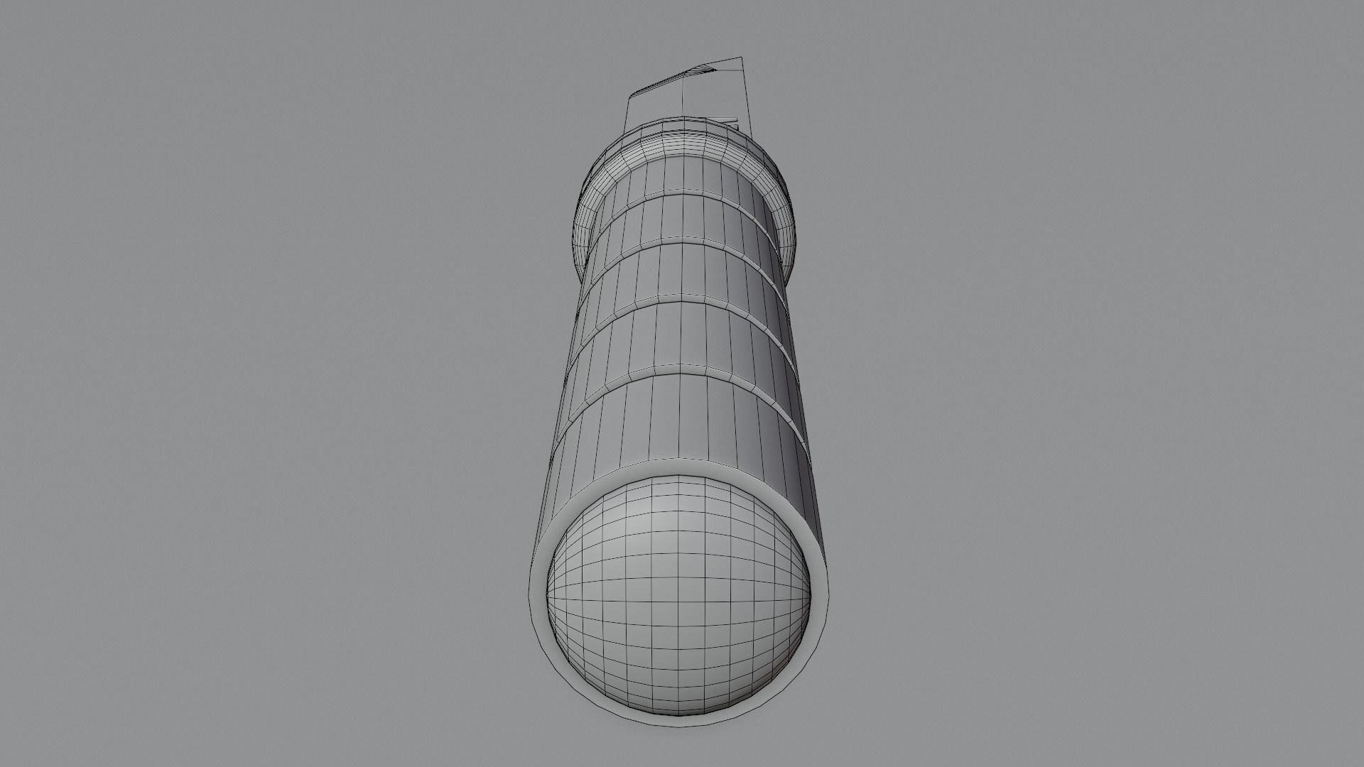 Cyberpunk knife 3D model Low-poly 3D model_14