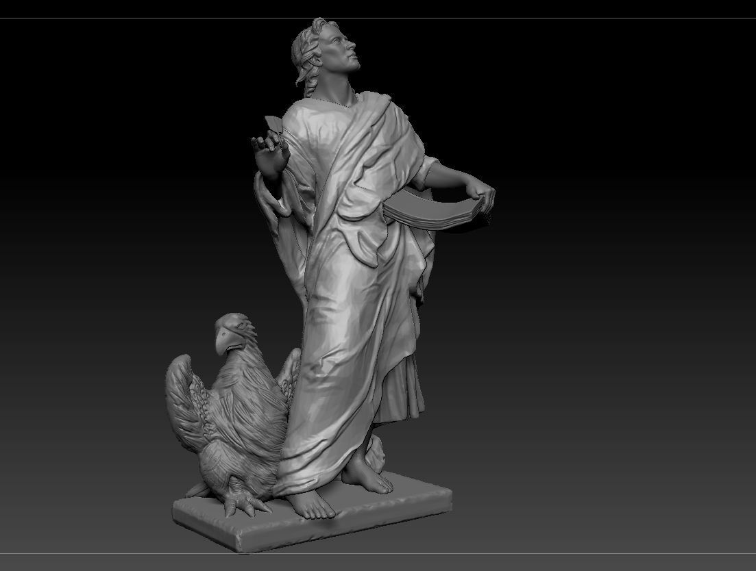 disciples of jesus09 3D model 3D model_4