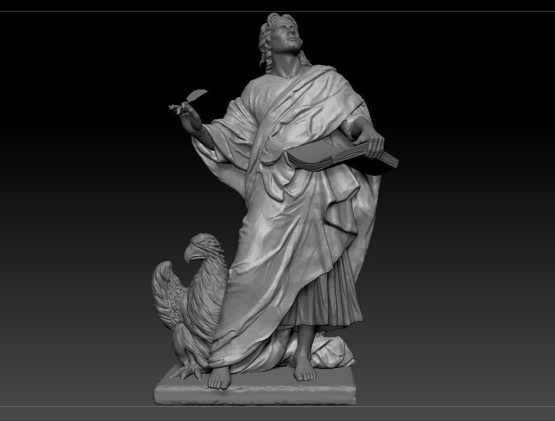 disciples of jesus09 3D model 3D model_3