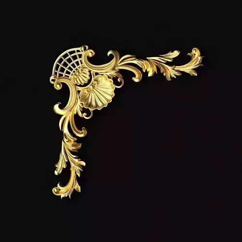 Central decor ornament for furniture