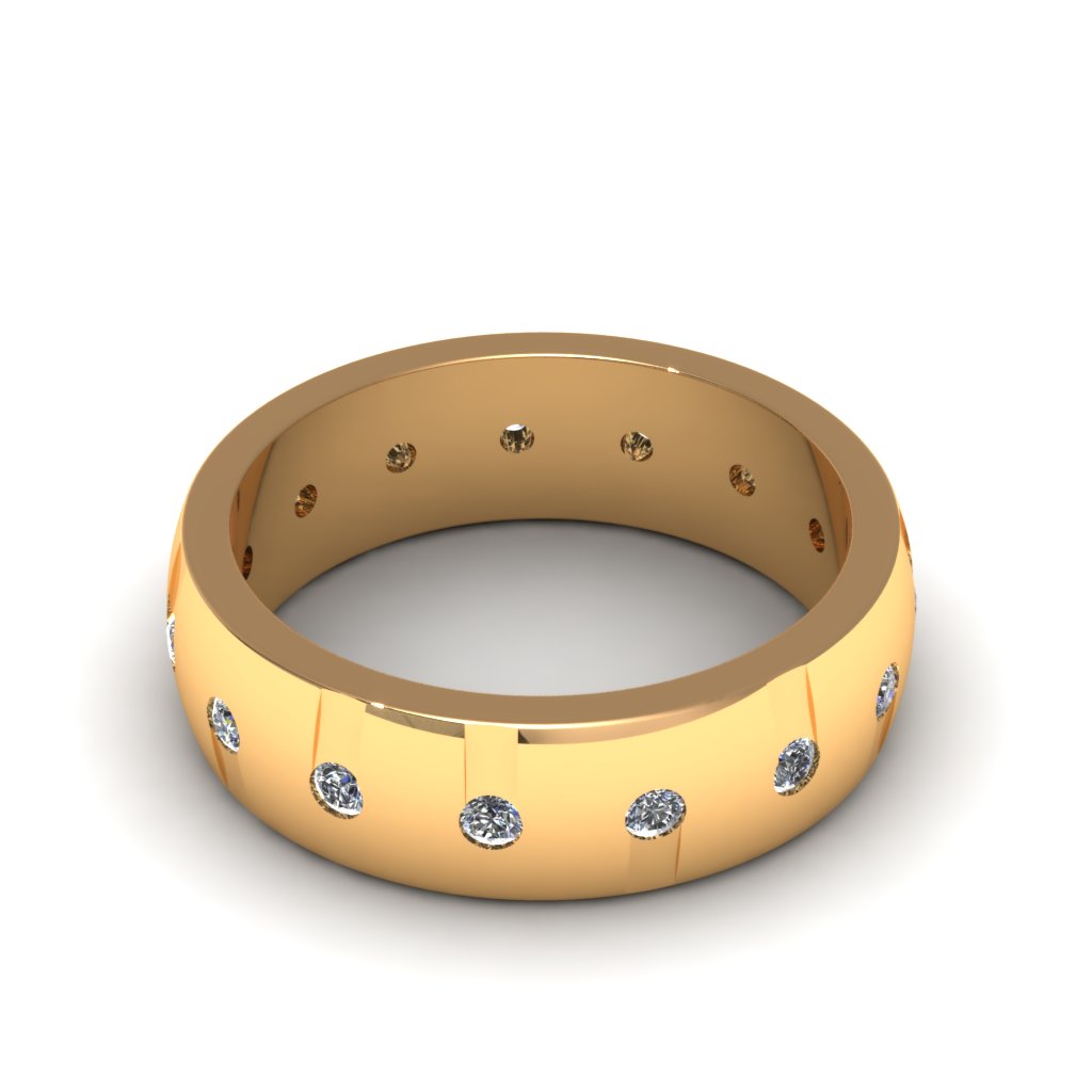 Wedding Band 3D print model_2