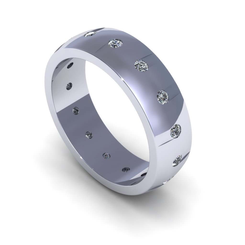 Wedding Band 3D print model_1