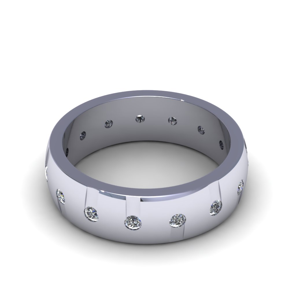 Wedding Band 3D print model_5