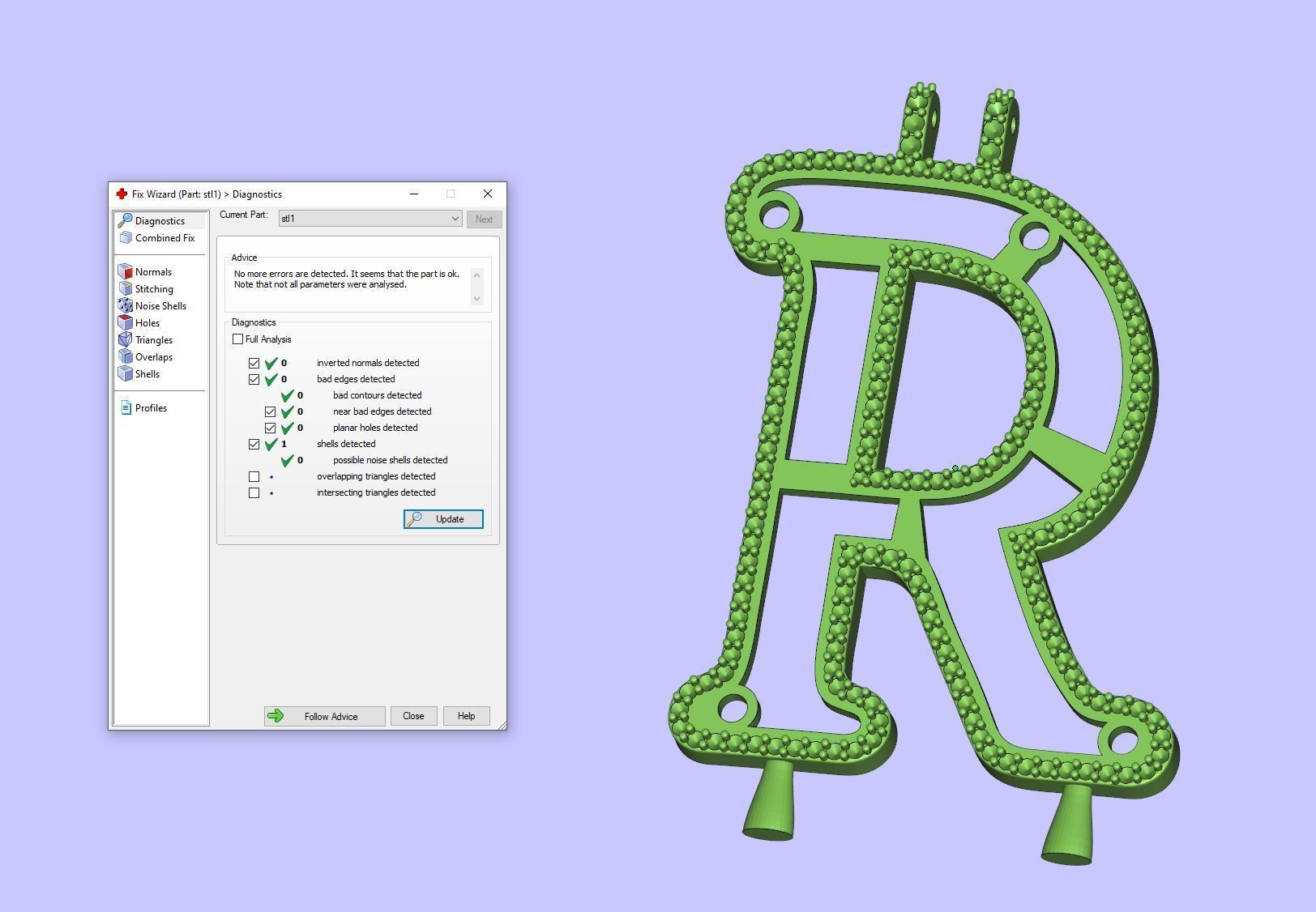 Gold N1071 3D print model_10