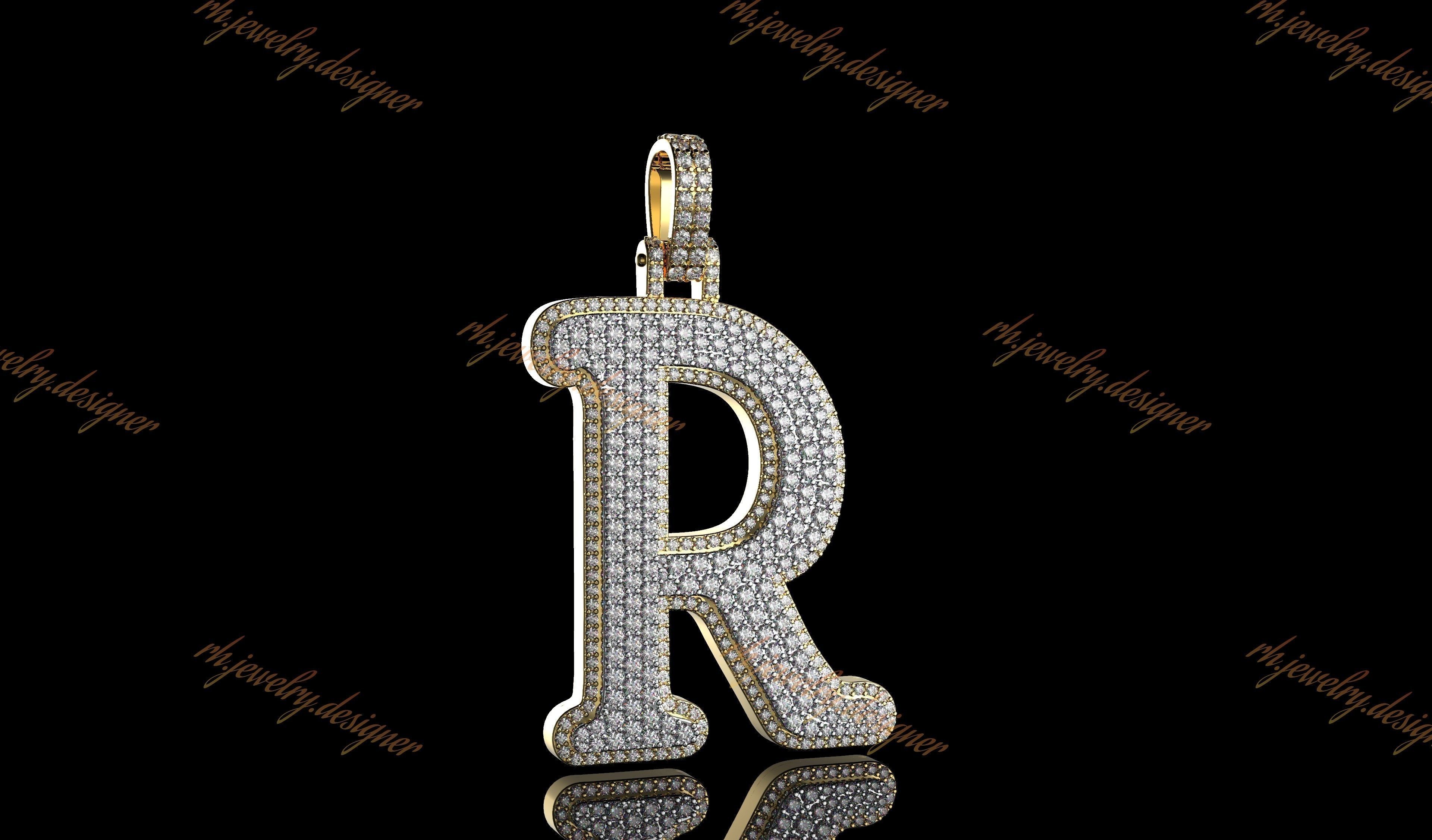 Gold N1071 3D print model_2