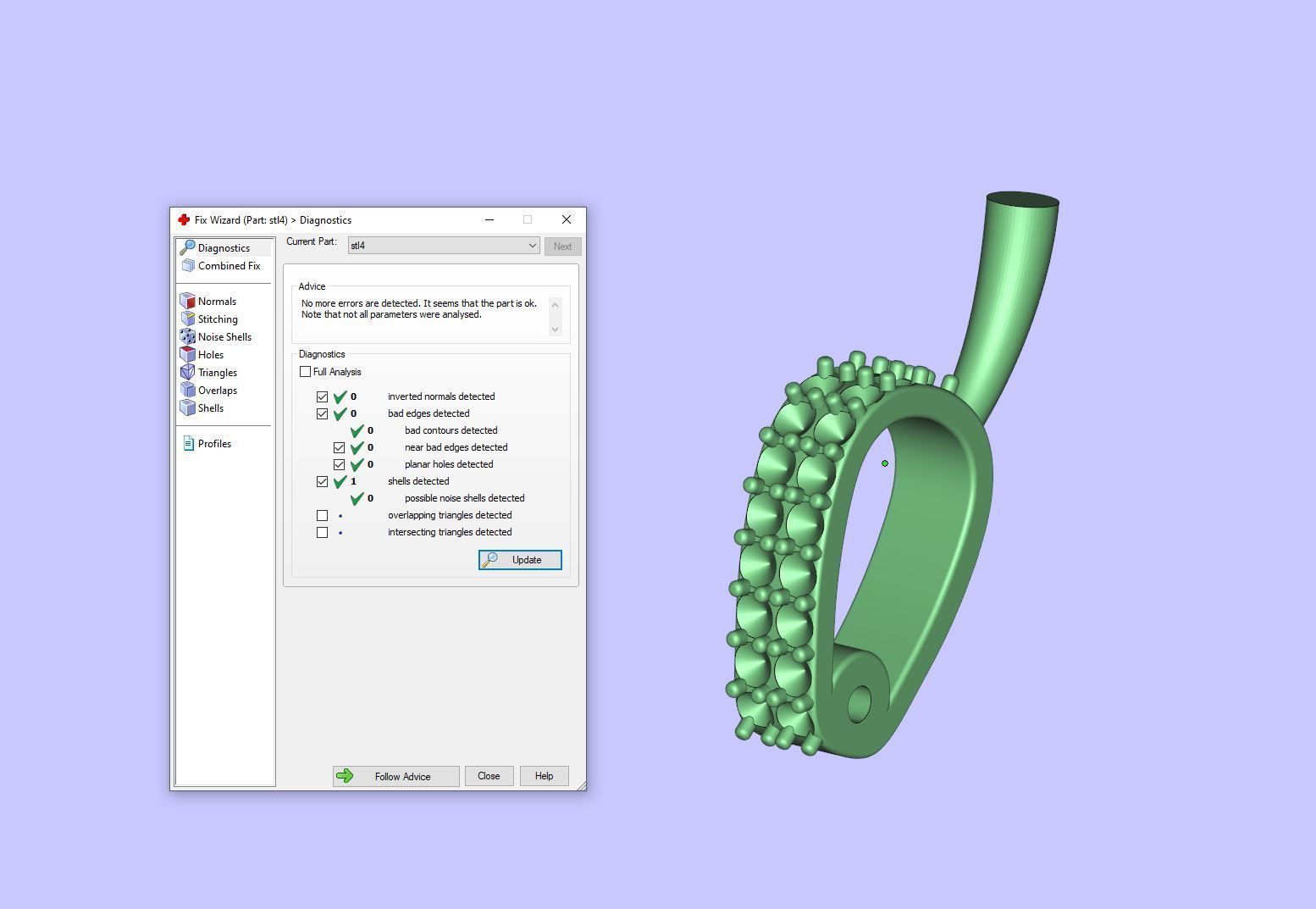 Gold N1071 3D print model_13