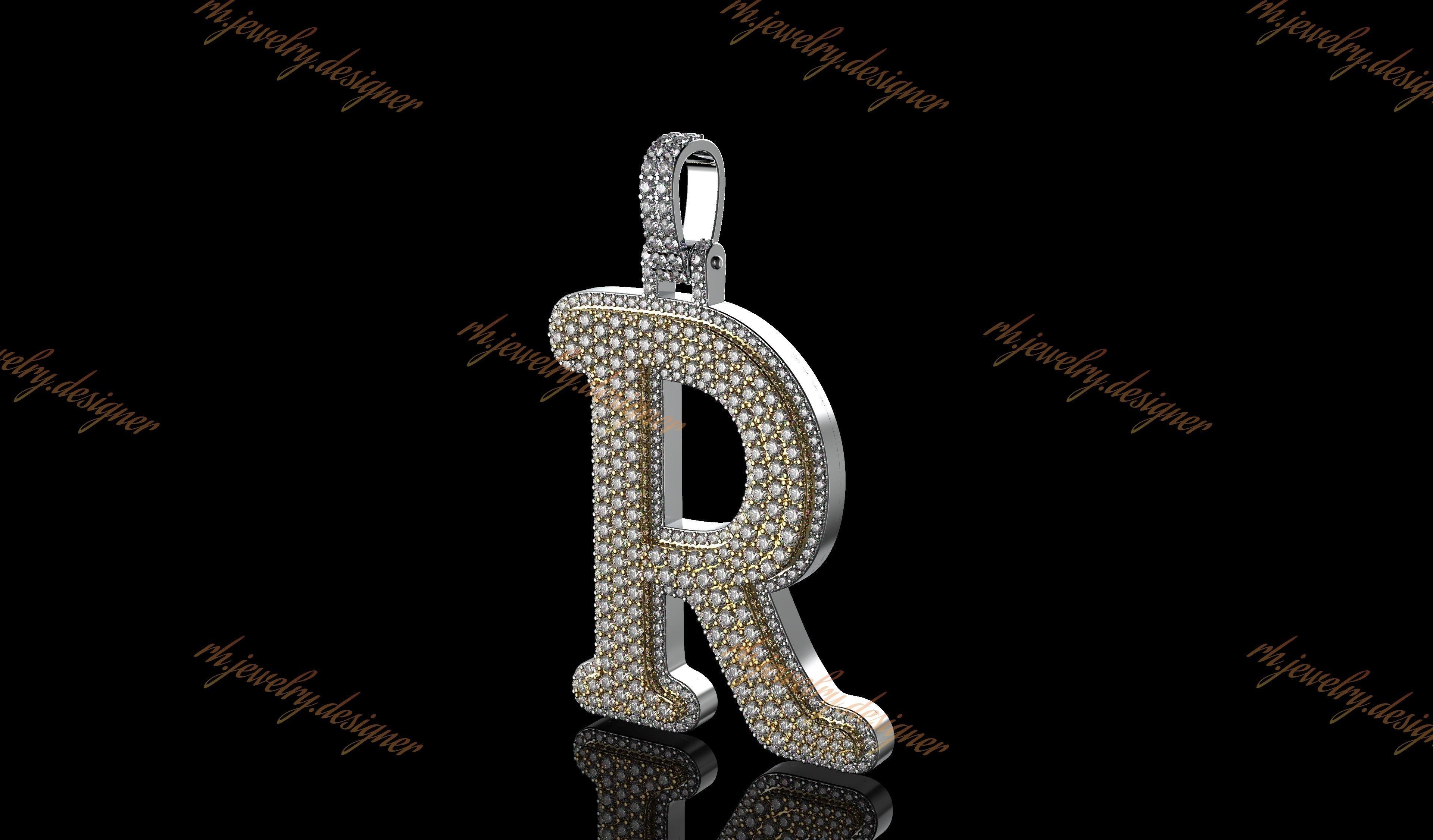 Gold N1071 3D print model_9