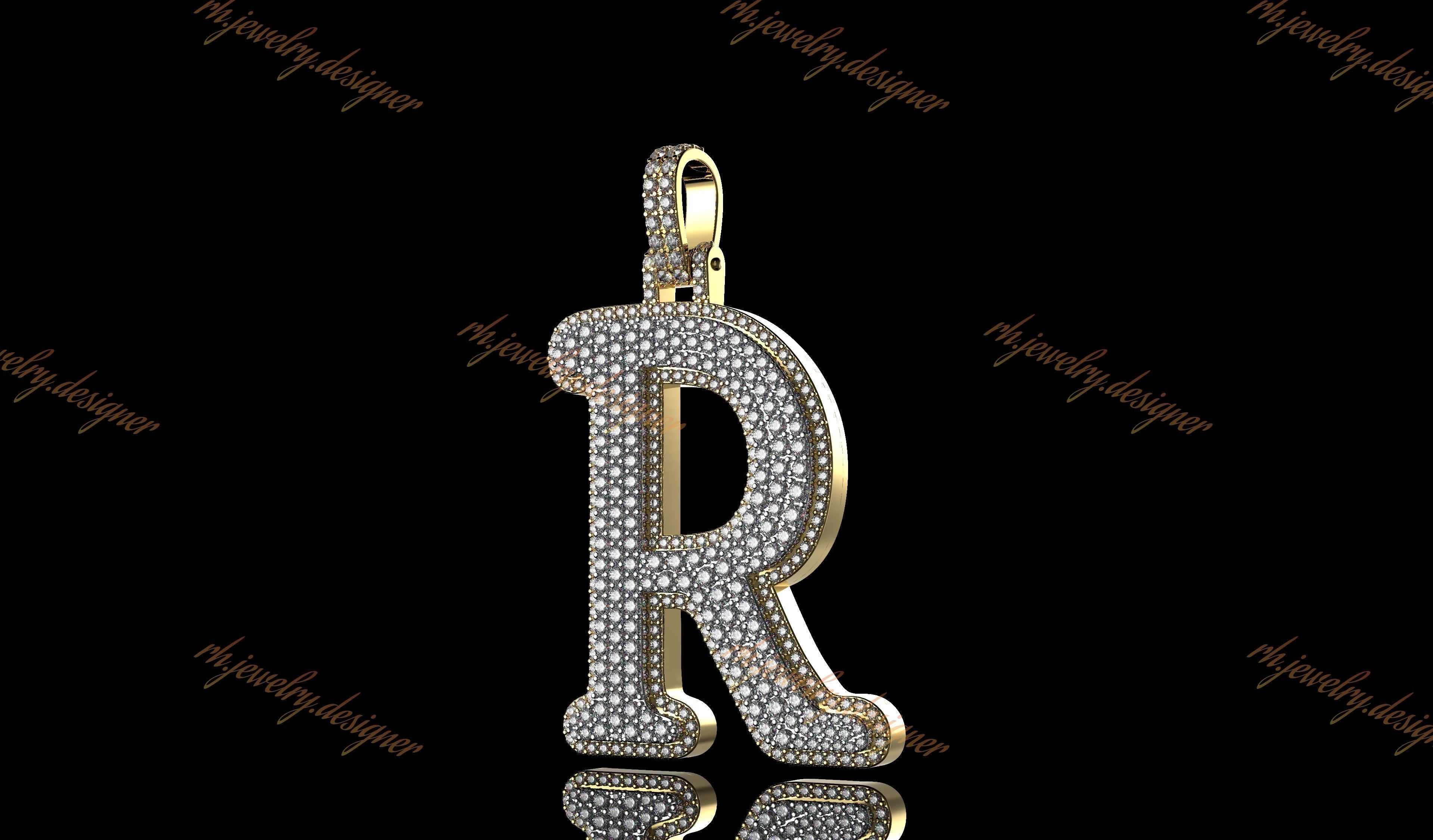 Gold N1071 3D print model_1