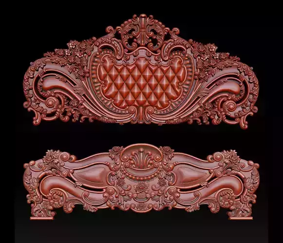 Bed Relief Model Design for CNC Router 3D print model
