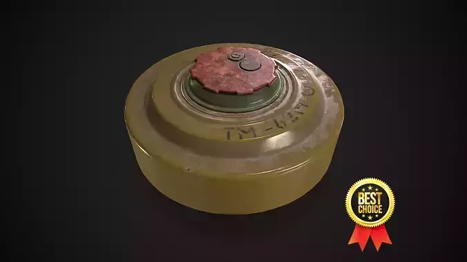Soviet anti-tank blast landmine TM-62M