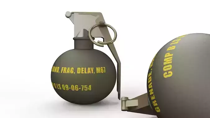 Grenade 3D model