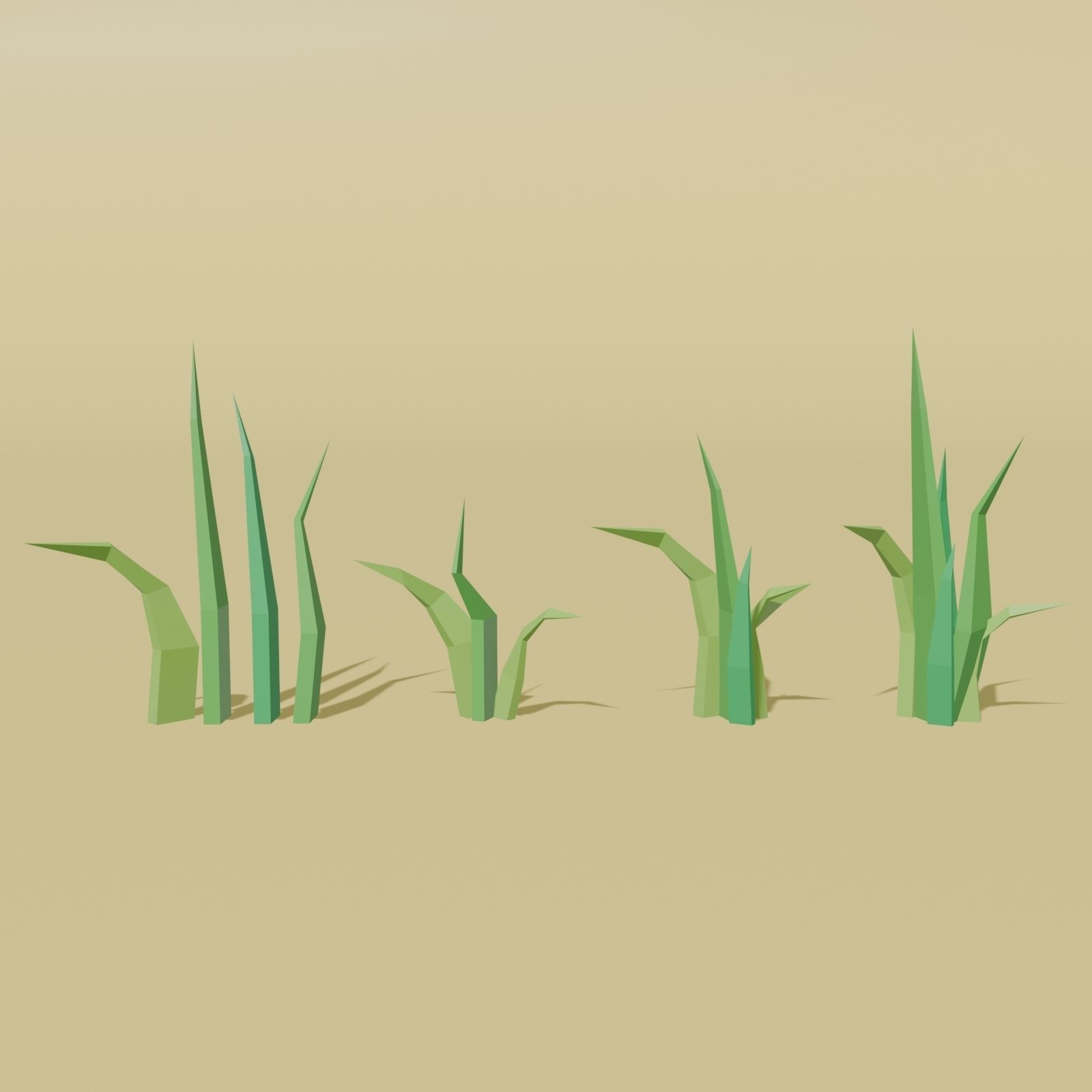 Low Poly Nature Pack Vol 1 Low-poly 3D model_12