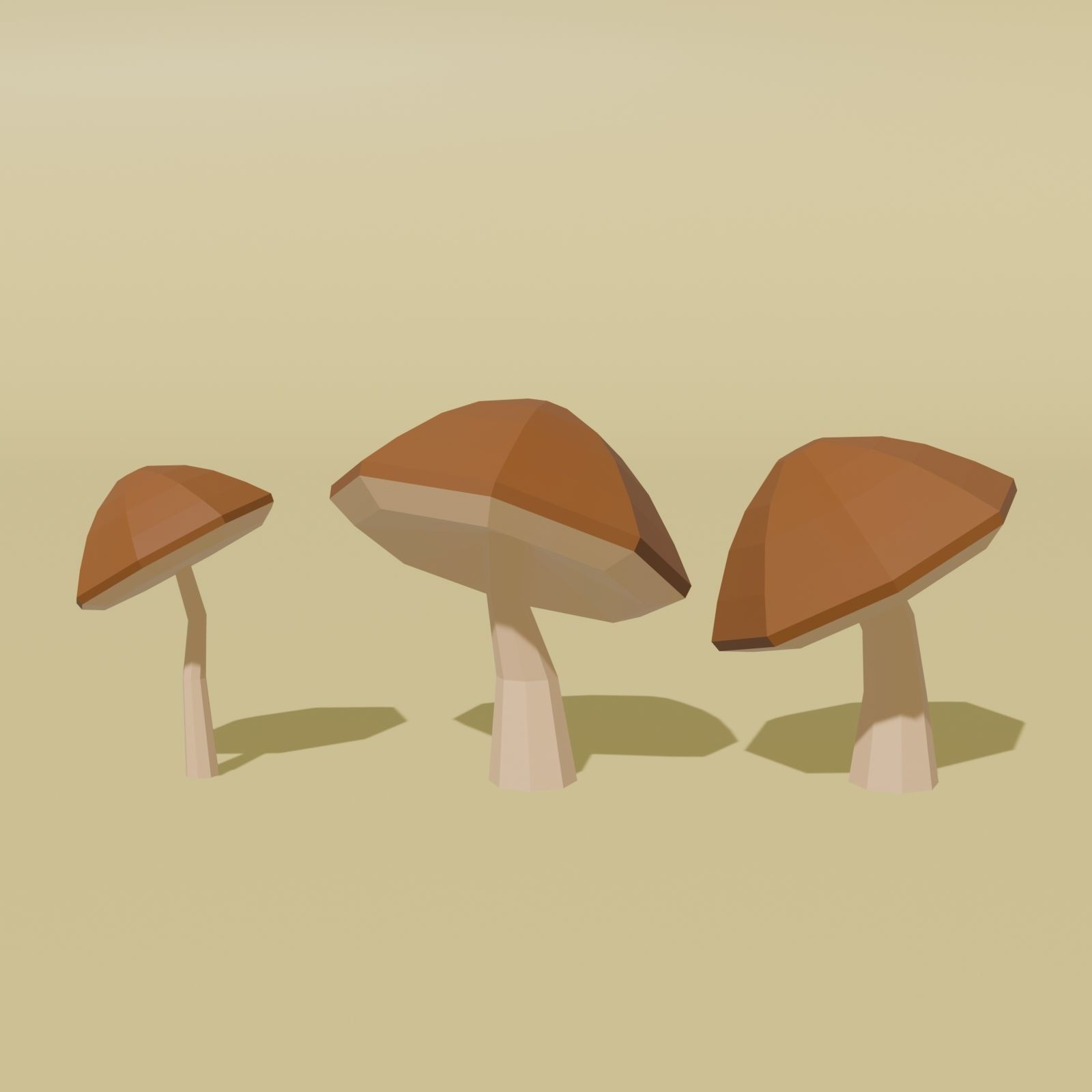 Low Poly Nature Pack Vol 1 Low-poly 3D model_15