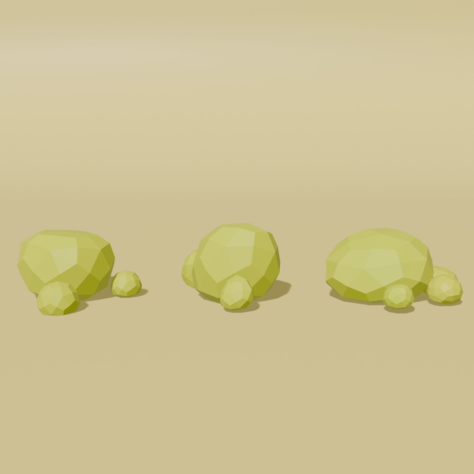 Low Poly Nature Pack Vol 1 Low-poly 3D model_9