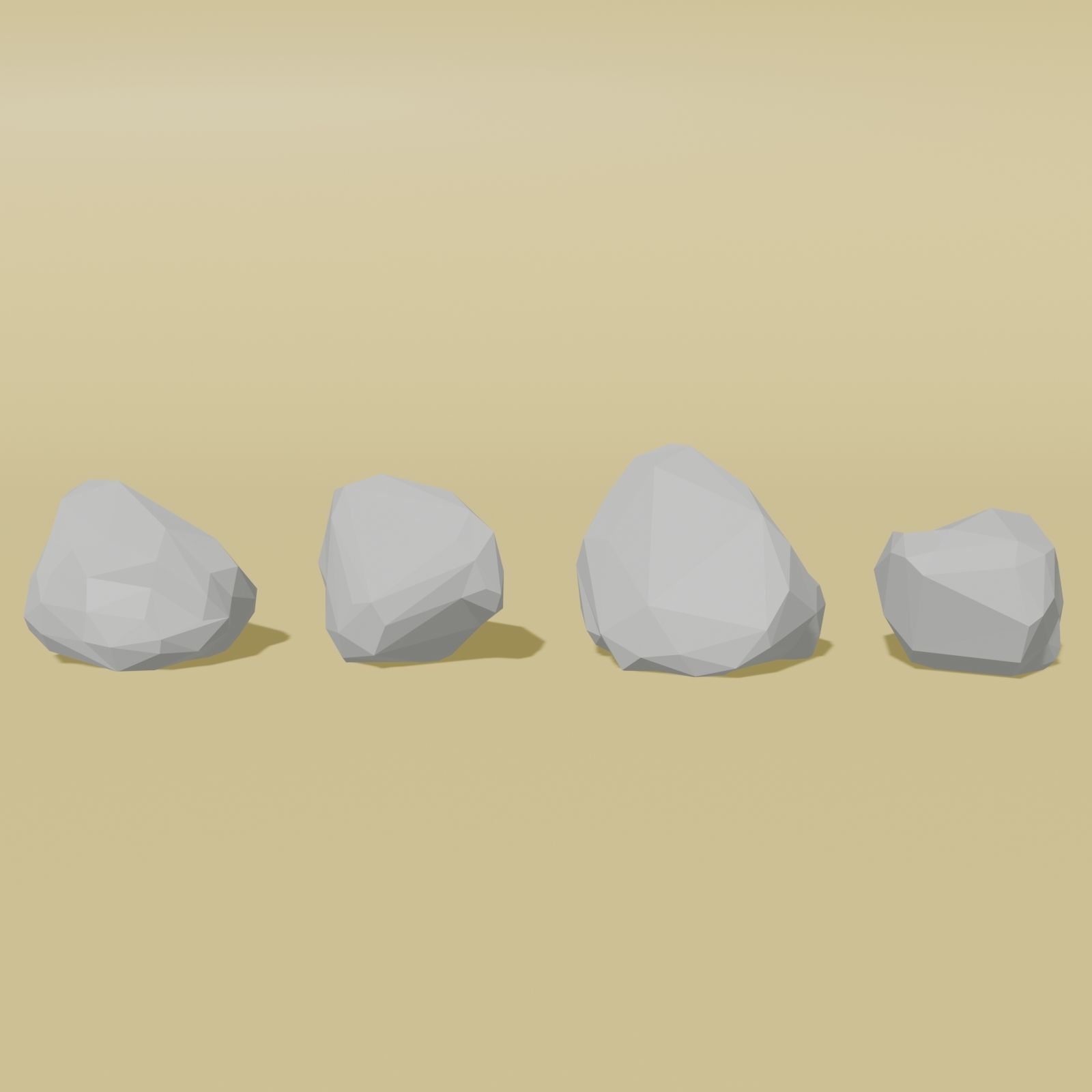 Low Poly Nature Pack Vol 1 Low-poly 3D model_10