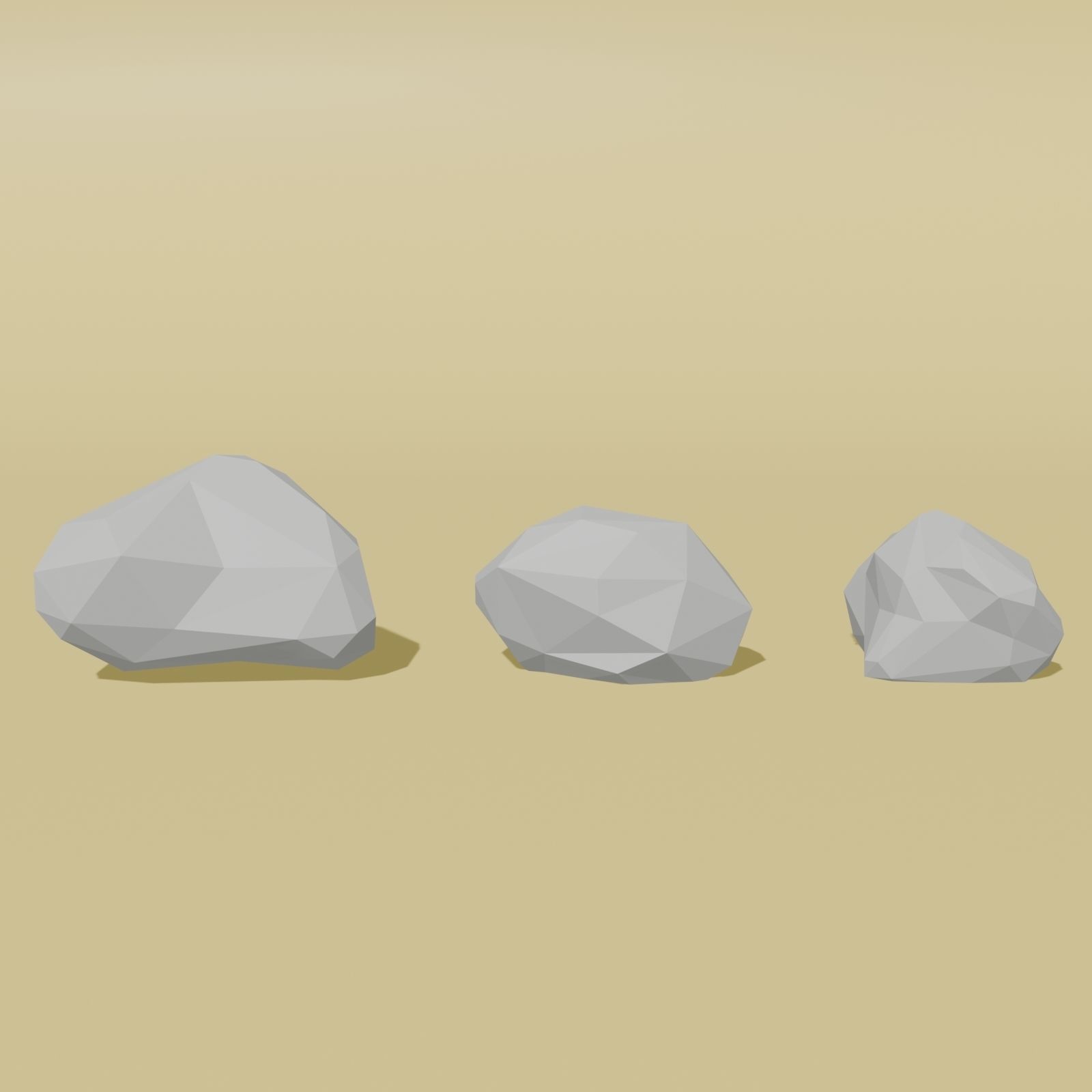 Low Poly Nature Pack Vol 1 Low-poly 3D model_11