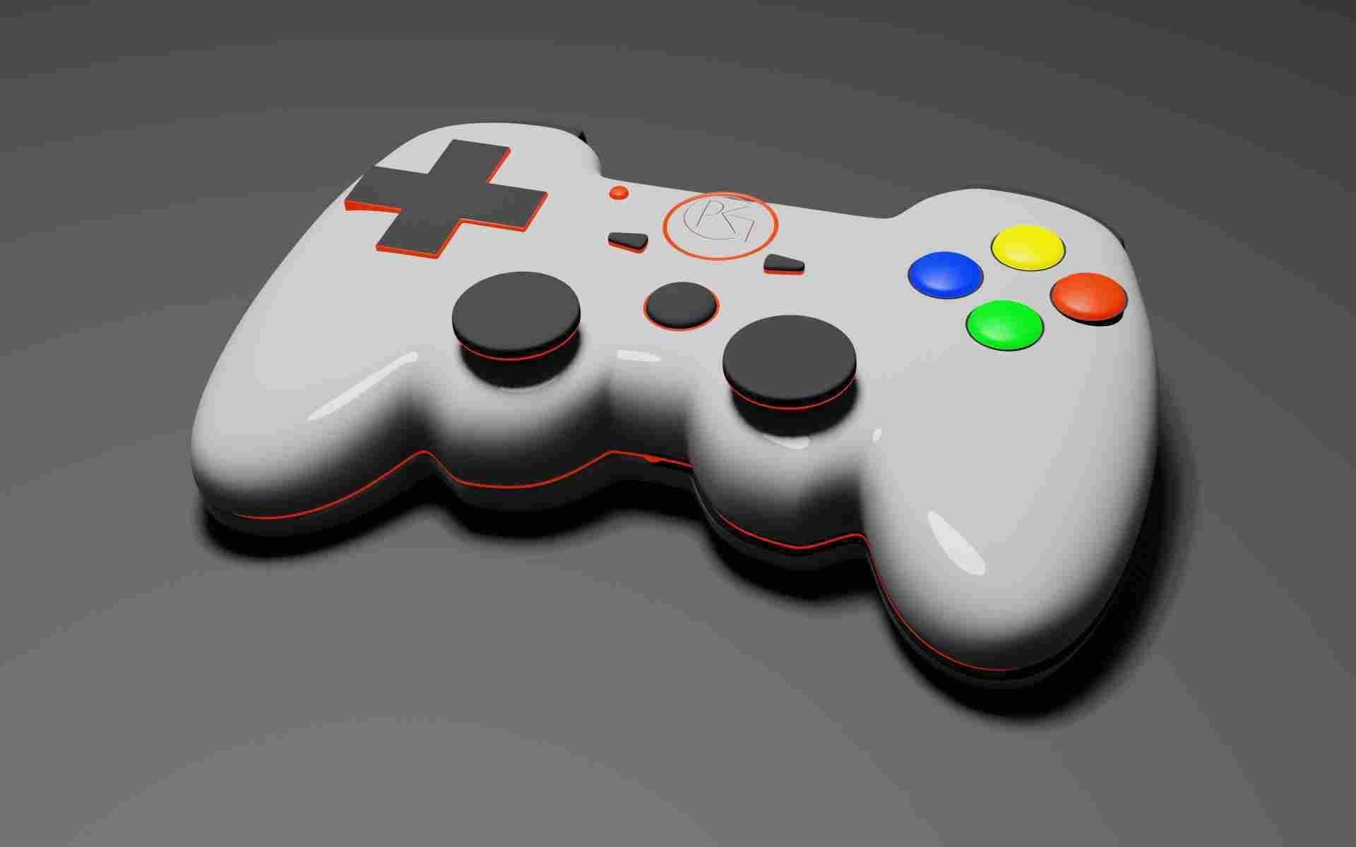 GamePad 3D Model Low-poly 3D model_15