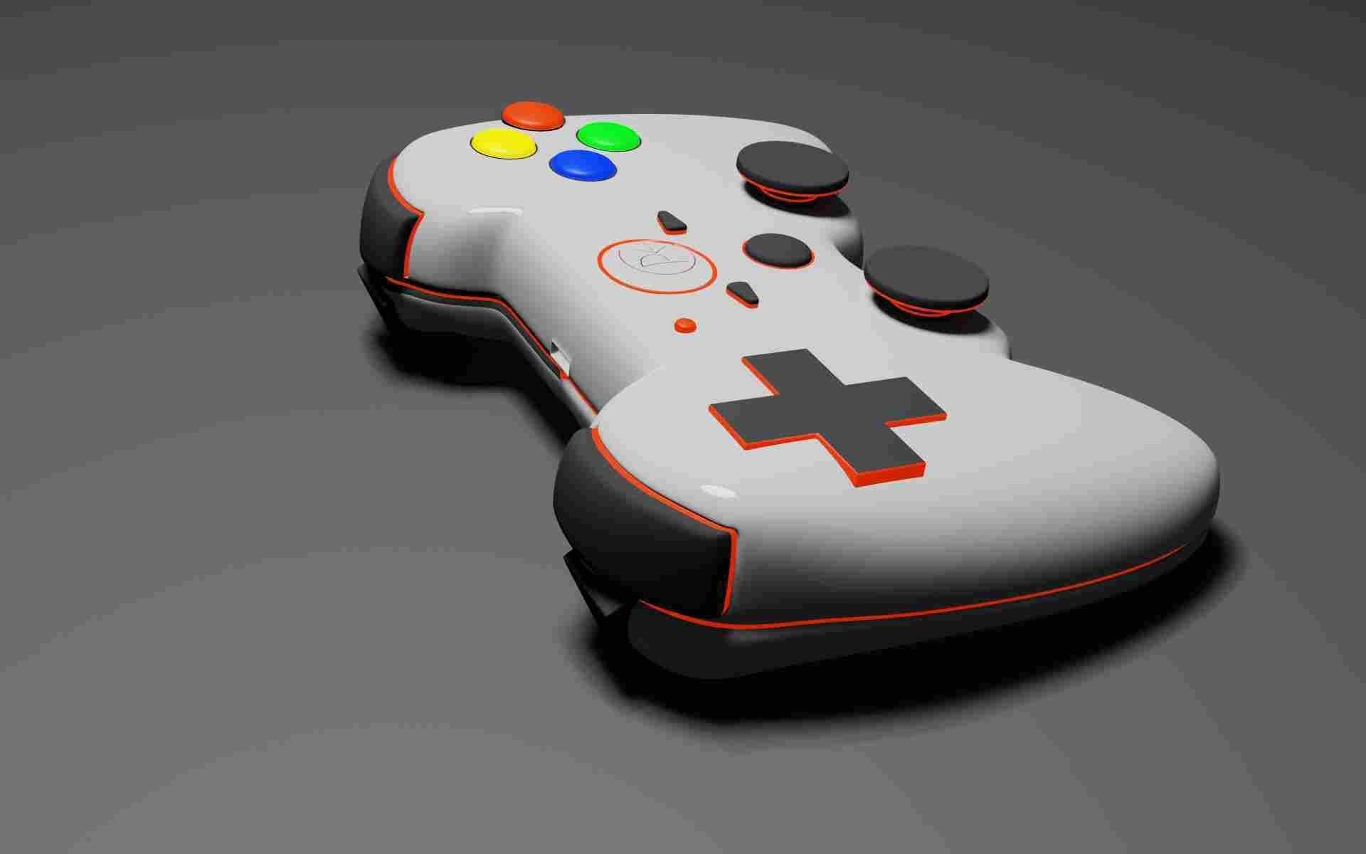 GamePad 3D Model Low-poly 3D model_18