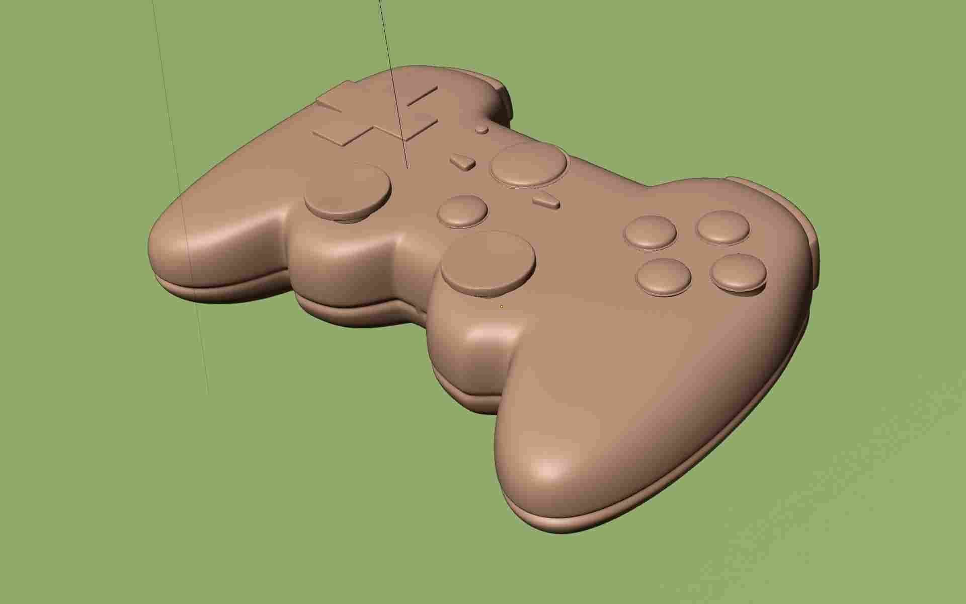 GamePad 3D Model Low-poly 3D model_5