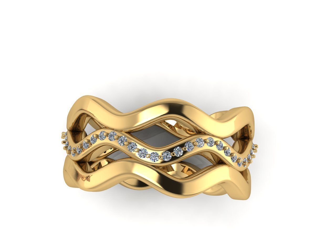 3Ring in 1 3D print model_3