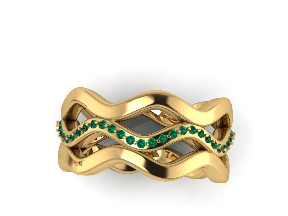 3Ring in 1 3D print model_2