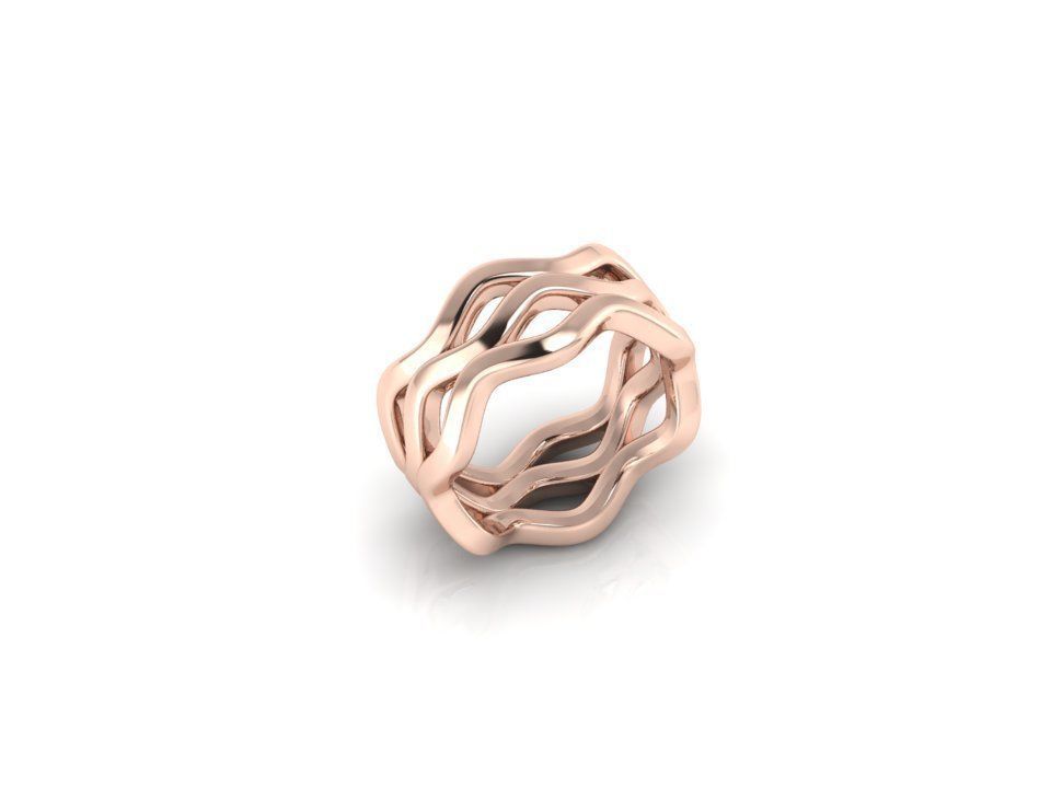 3Ring in 1 3D print model_8