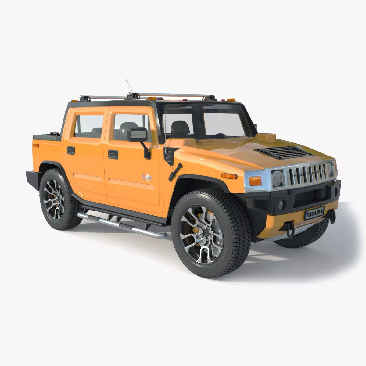 Hummer H 2 Sut 3D model_0