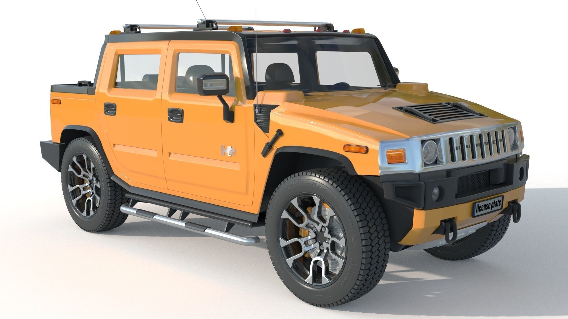 Hummer H 2 Sut 3D model_1