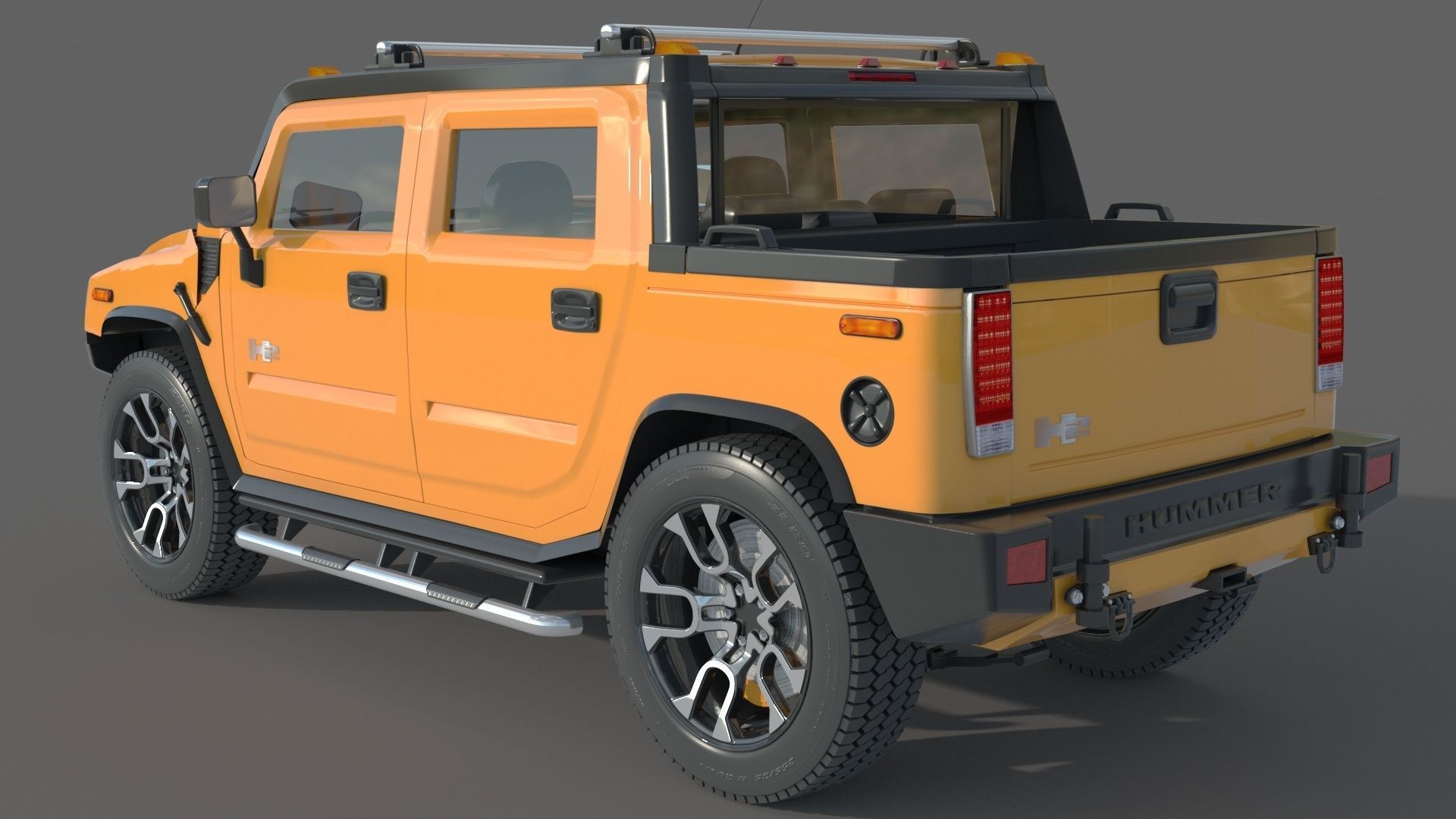 Hummer H 2 Sut 3D model_5