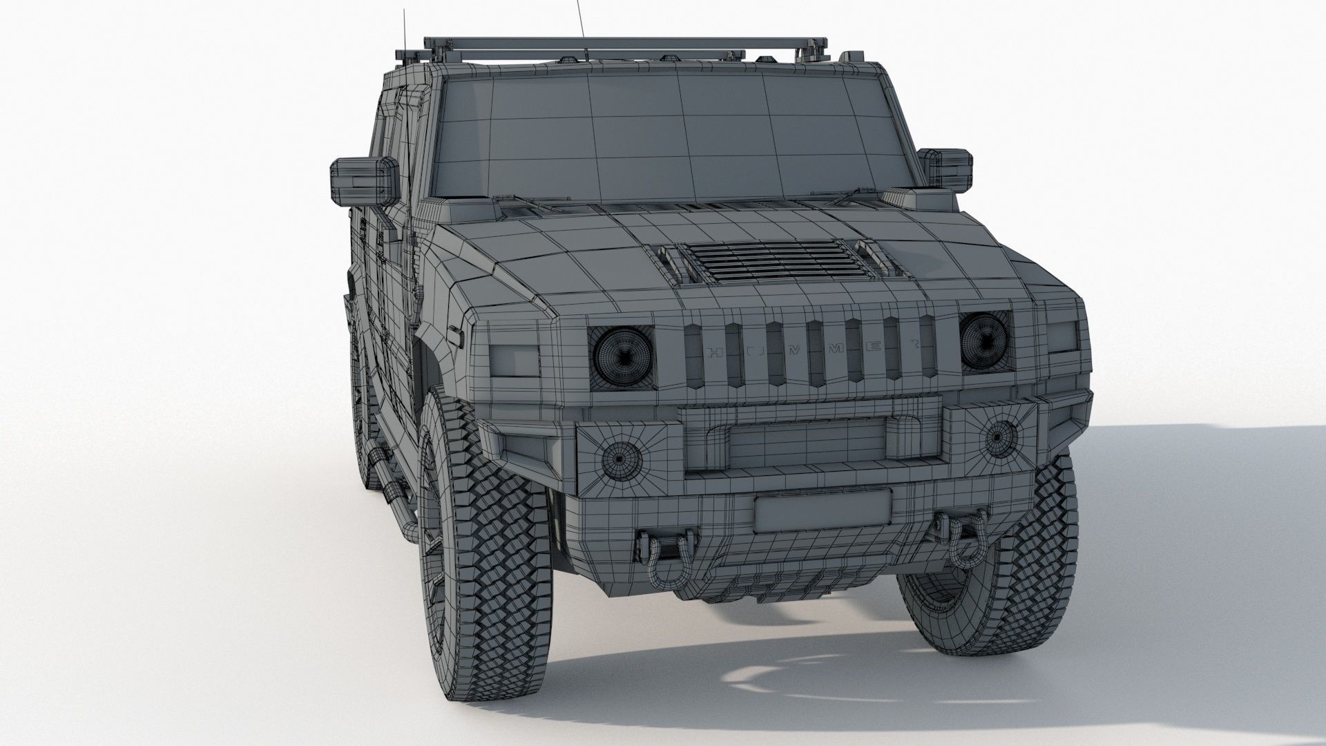 Hummer H 2 Sut 3D model_11