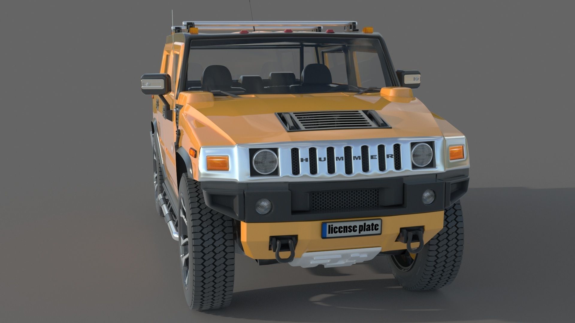 Hummer H 2 Sut 3D model_3